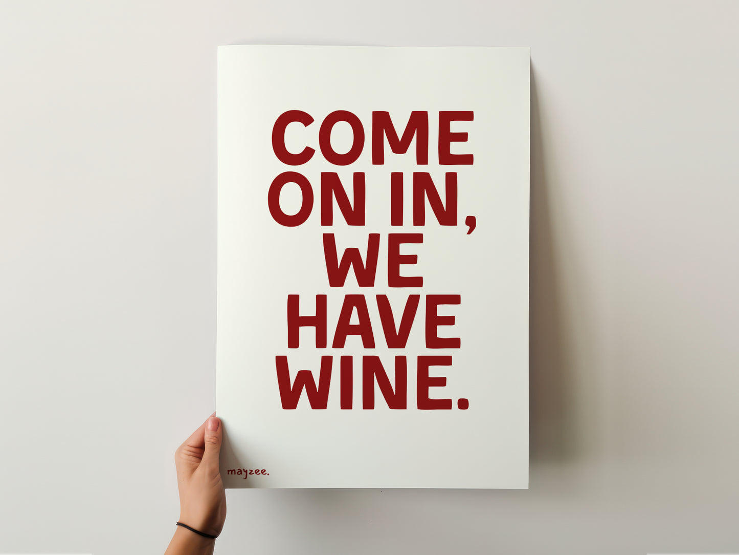 Come On In, We Have Wine