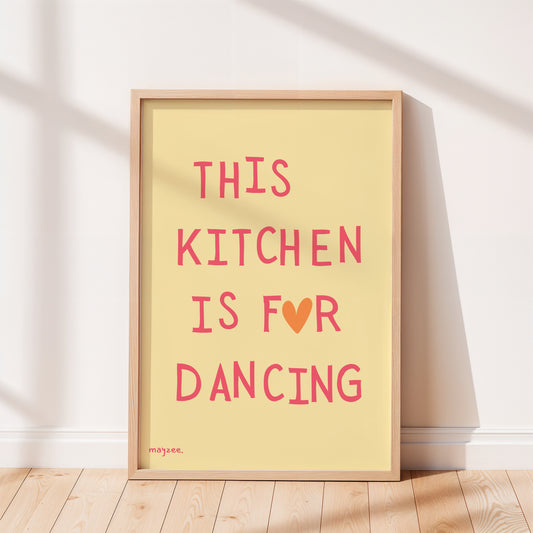 This Kitchen Is For Dancing